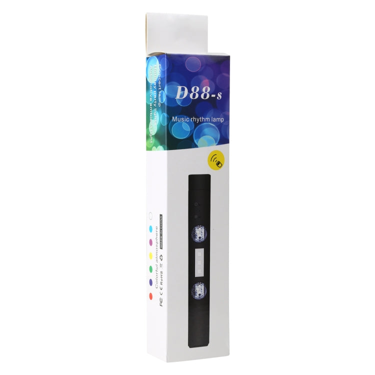 D88-S LED Smart Sensor Wireless Car USB Rechargeable Gypsophila Music Atmosphere Light - Atmosphere lights by PMC Jewellery | Online Shopping South Africa | PMC Jewellery | Buy Now Pay Later Mobicred