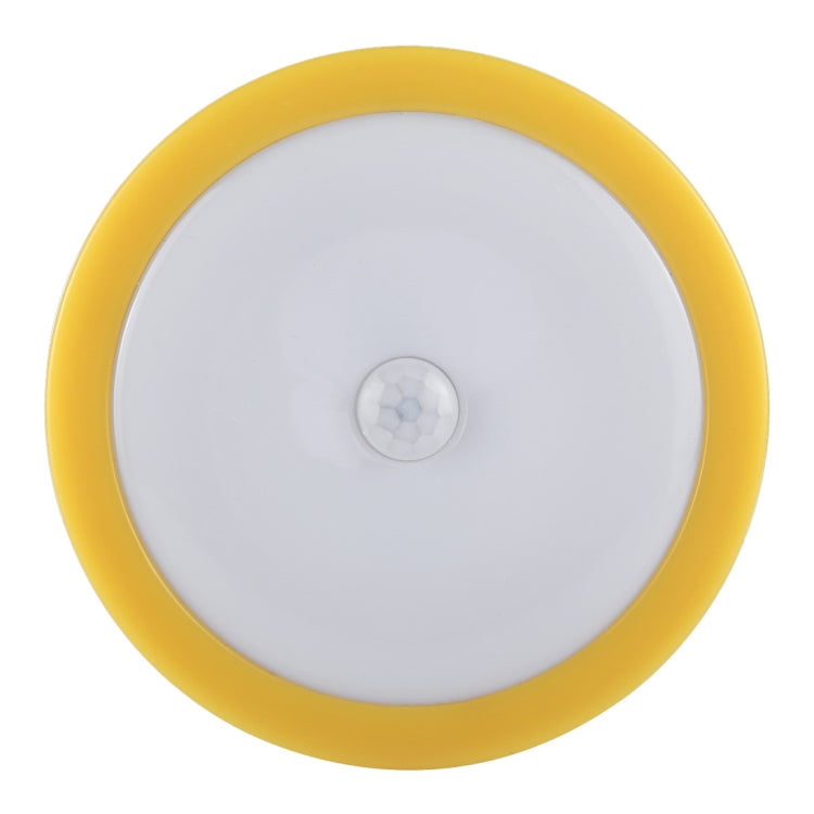 R10 USB Charging LED PIR Sensor Night Light , 4000K Emergency Light Cabinet Lamp, Sensor Distance: about 3m, DC 4.5V(Yellow) - Sensor LED Lights by PMC Jewellery | Online Shopping South Africa | PMC Jewellery | Buy Now Pay Later Mobicred