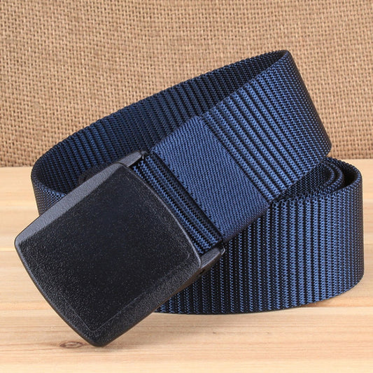 YKK 3.8cm Wide Outdoor Riding Hiking Sports Casual Style Multifunctional Nylon Waist Belt (Dark Blue) - Belts by PMC Jewellery | Online Shopping South Africa | PMC Jewellery | Buy Now Pay Later Mobicred