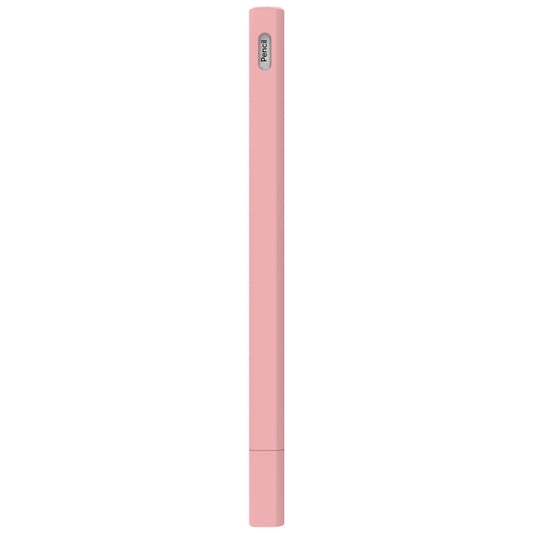 LOVE MEI For Apple Pencil 2 Triangle Shape Stylus Pen Silicone Protective Case Cover(Pink) - Pencil Accessories by LOVE MEI | Online Shopping South Africa | PMC Jewellery