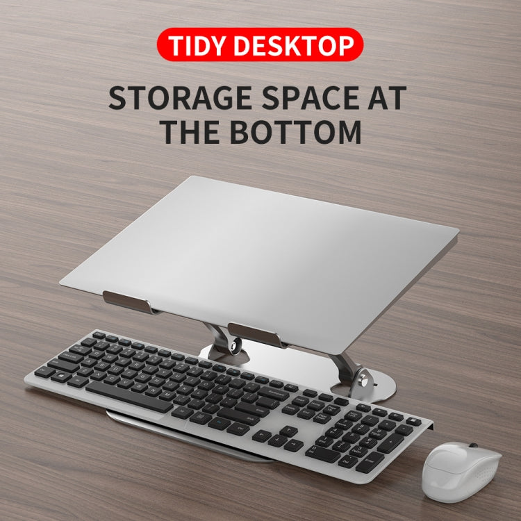 R-JUST Lifting Adjustable Laptop Stand(Silver) - free shipping - PMC TechLife - Order now!