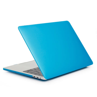 ENKAY Hat-Prince 2 in 1 Frosted Hard Shell Plastic Protective Case + US Version Ultra-thin TPU Keyboard Protector Cover for 2016 New MacBook Pro 13.3 inch without Touchbar (A1708)(Blue) - MacBook Pro Cases by ENKAY | Online Shopping South Africa | PMC Jewellery | Buy Now Pay Later Mobicred