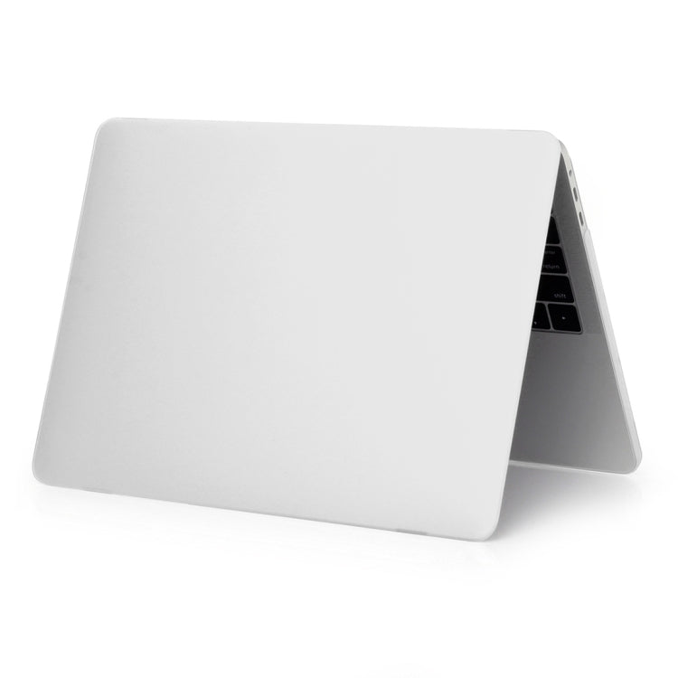 ENKAY Hat-Prince 2 in 1 Frosted Hard Shell Plastic Protective Case + US Version Ultra-thin TPU Keyboard Protector Cover for 2016 New MacBook Pro 15.4 inch with Touchbar (A1707)(White) - MacBook Pro Cases by ENKAY | Online Shopping South Africa | PMC Jewellery | Buy Now Pay Later Mobicred