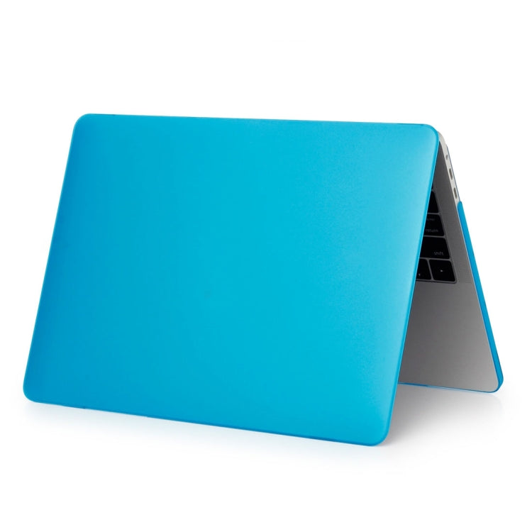 ENKAY Hat-Prince 2 in 1 Frosted Hard Shell Plastic Protective Case + Europe Version Ultra-thin TPU Keyboard Protector Cover for 2016 MacBook Pro 15.4 Inch with Touch Bar (A1707) (Baby Blue) - MacBook Pro Cases by ENKAY | Online Shopping South Africa | PMC Jewellery | Buy Now Pay Later Mobicred