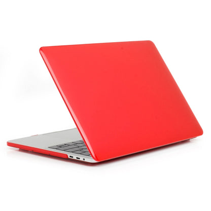 ENKAY Hat-Prince 2 in 1 Crystal Hard Shell Plastic Protective Case + Europe Version Ultra-thin TPU Keyboard Protector Cover for 2016 MacBook Pro 13.3 Inch with Touch Bar (A1706) (Red) - MacBook Pro Cases by ENKAY | Online Shopping South Africa | PMC Jewellery | Buy Now Pay Later Mobicred