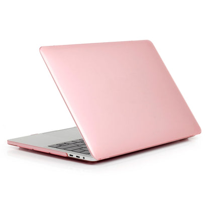 ENKAY Hat-Prince 2 in 1 Crystal Hard Shell Plastic Protective Case + Europe Version Ultra-thin TPU Keyboard Protector Cover for 2016 MacBook Pro 15.4 Inch with Touch Bar (A1707) (Pink) - MacBook Pro Cases by ENKAY | Online Shopping South Africa | PMC Jewellery | Buy Now Pay Later Mobicred