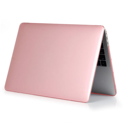 ENKAY Hat-Prince 2 in 1 Crystal Hard Shell Plastic Protective Case + Europe Version Ultra-thin TPU Keyboard Protector Cover for 2016 MacBook Pro 15.4 Inch with Touch Bar (A1707) (Pink) - MacBook Pro Cases by ENKAY | Online Shopping South Africa | PMC Jewellery | Buy Now Pay Later Mobicred