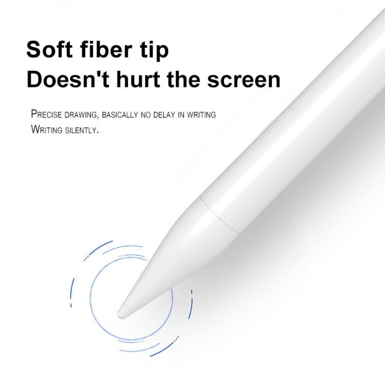 Active Capacitive Stylus Pen for iPad Series(White) - Stylus Pen by PMC Jewellery | Online Shopping South Africa | PMC Jewellery | Buy Now Pay Later Mobicred