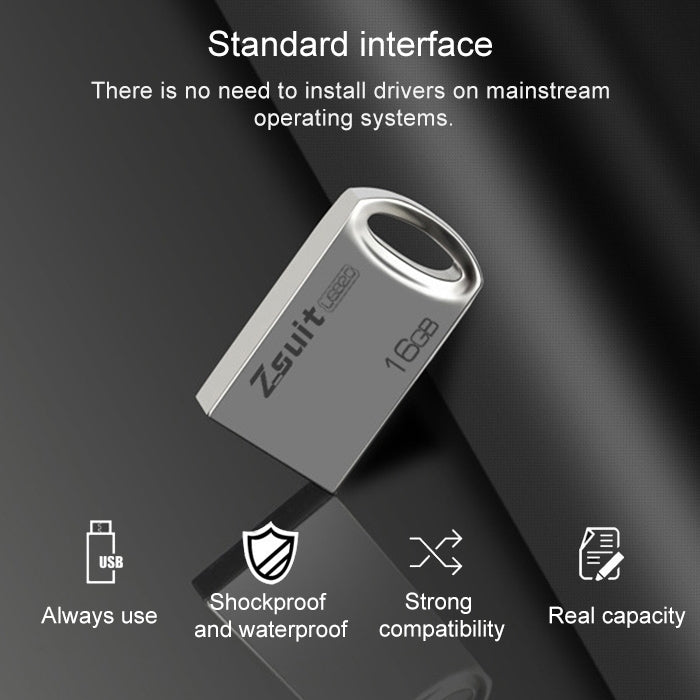 Zsuit 32GB USB 3.0 Mini Metal Ring Shape USB Flash Disk - USB Flash Drives by PMC TechLife | Online Shopping South Africa | PMC TechLife | Buy Now Pay Later Mobicred