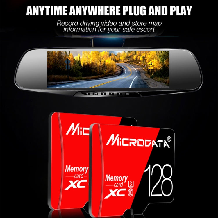 MICRODATA 256GB U3 Red and Black TF(Micro SD) Memory Card - Micro SD Card by MiCRODATA | Online Shopping South Africa | PMC Jewellery | Buy Now Pay Later Mobicred