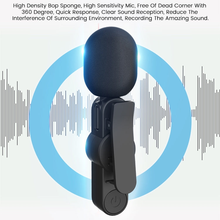 EP033T 8 Pin Interface Lavalier Wireless Radio Microphone - Microphone by PMC TechLife | Online Shopping South Africa | PMC TechLife | Buy Now Pay Later Mobicred