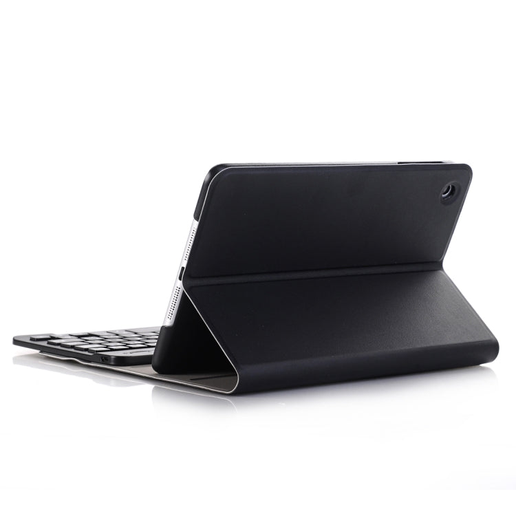 A03 for iPad mini 3 / 2 / 1 Universal Ultra-thin ABS Horizontal Flip Tablet Case + Bluetooth Keyboard(Black) - For iPad mini by PMC Jewellery | Online Shopping South Africa | PMC Jewellery | Buy Now Pay Later Mobicred