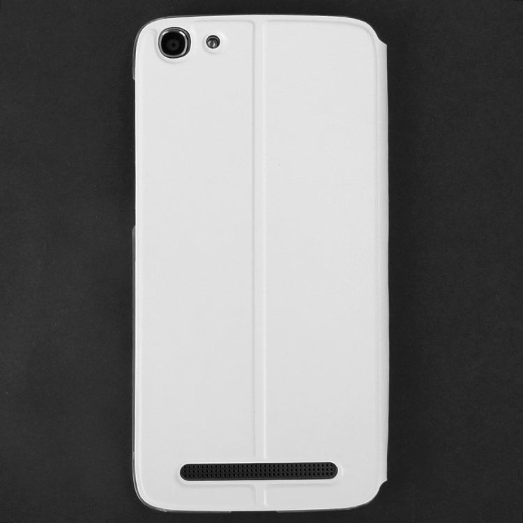 Horizontal Flip Leather Case with Holder for DOOGEE Y200(White) - More Brand by PMC Jewellery | Online Shopping South Africa | PMC Jewellery | Buy Now Pay Later Mobicred