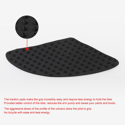 MB-OC024 Motorcycle Modification Accessories Pasteable Tank Anti-slip Side Insulation Protection Pad for Yamaha / Kawasaki / Honda - Protective Gear by PMC Jewellery | Online Shopping South Africa | PMC Jewellery | Buy Now Pay Later Mobicred