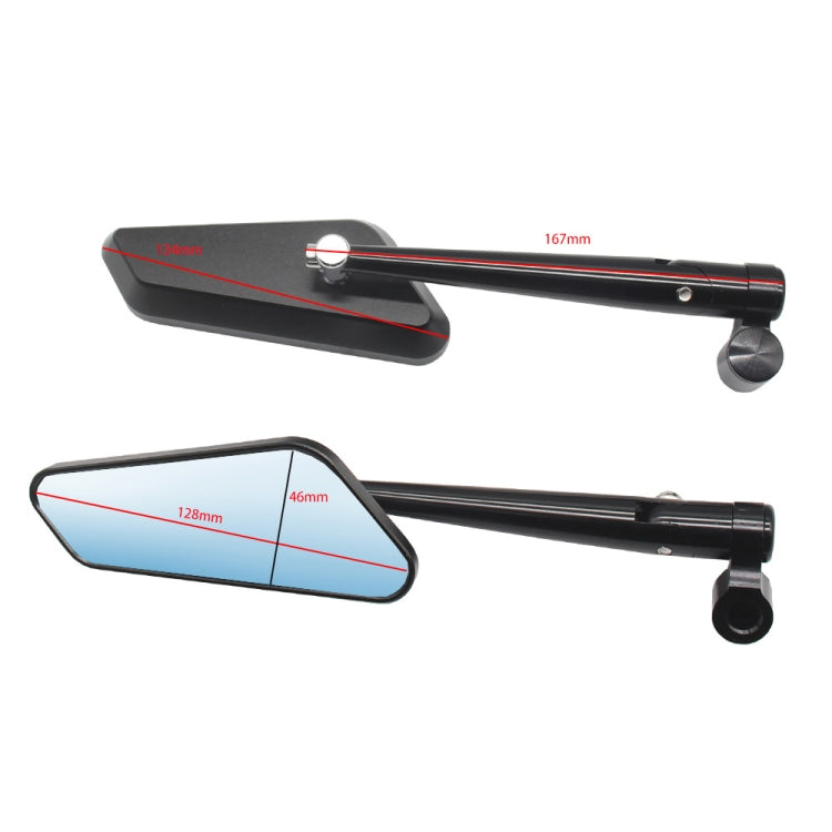 Motorcycle Side Mirror CNC Aluminum Alloy Reflective Rearview Mirror - Side Mirrors by PMC Jewellery | Online Shopping South Africa | PMC Jewellery | Buy Now Pay Later Mobicred