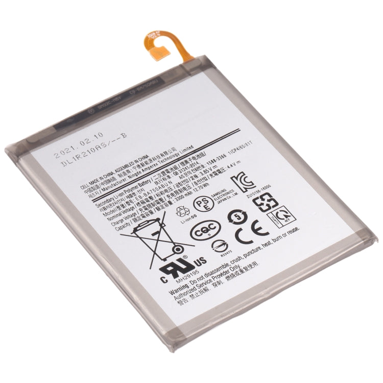 3300mAh EB-BA750ABU Li-ion Battery Replacement for Samsung Galaxy A7 2018 SM-A750/A10 SM-A105/A8S SM-G8870/M10 SM-M105 - For Samsung by PMC Jewellery | Online Shopping South Africa | PMC Jewellery | Buy Now Pay Later Mobicred