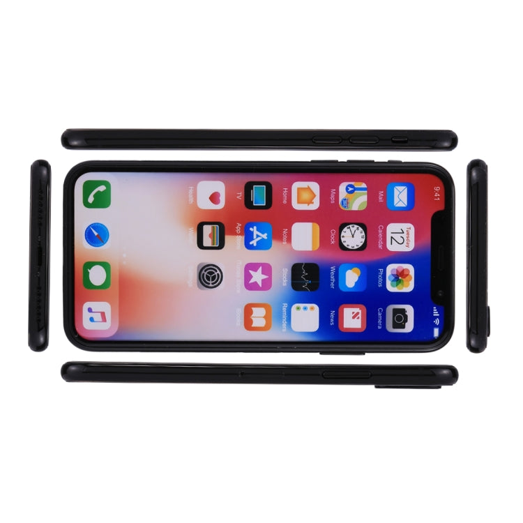 For iPhone X Color Screen Non-Working Fake Dummy Display Model(Black) - For iPhone & iPad by PMC Jewellery | Online Shopping South Africa | PMC Jewellery | Buy Now Pay Later Mobicred