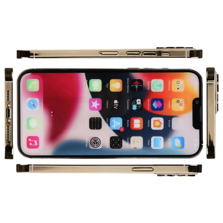 For iPhone 13 Pro Max Color Screen Non-Working Fake Dummy Display Model(Gold) - For iPhone & iPad by PMC Jewellery | Online Shopping South Africa | PMC Jewellery | Buy Now Pay Later Mobicred