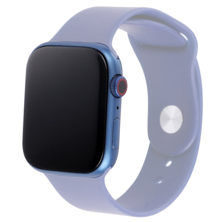 For Apple Watch Series 7 45mm Black Screen Non-Working Fake Dummy Display Model, For Photographing Watch-strap, No Watchband (Blue) - Watch Model by PMC Jewellery | Online Shopping South Africa | PMC Jewellery | Buy Now Pay Later Mobicred