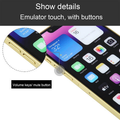 For iPhone 14 Color Screen Non-Working Fake Dummy Display Model(Yellow) - For iPhone & iPad by PMC Jewellery | Online Shopping South Africa | PMC Jewellery