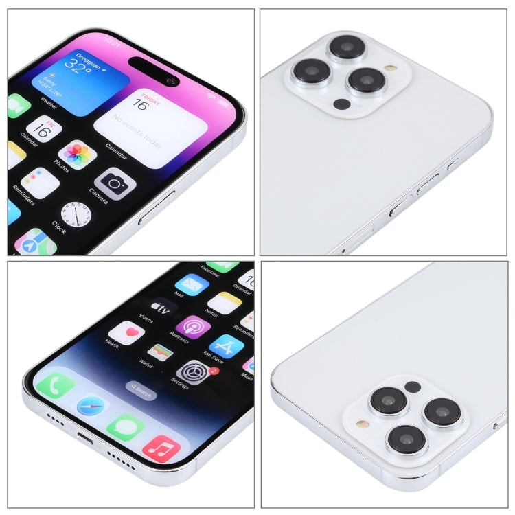 For iPhone 14 Pro Color Screen Non-Working Fake Dummy Display Model (Silver) - For iPhone & iPad by PMC TechLife | Online Shopping South Africa | PMC TechLife