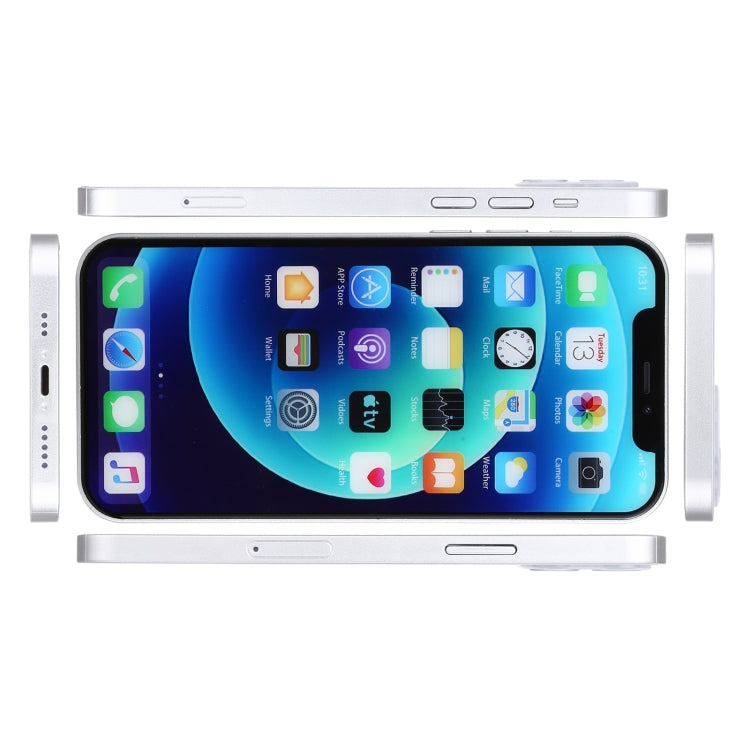 For iPhone 12 mini Color Screen Non-Working Fake Dummy Display Model (White) - For iPhone & iPad by PMC Jewellery | Online Shopping South Africa | PMC Jewellery | Buy Now Pay Later Mobicred