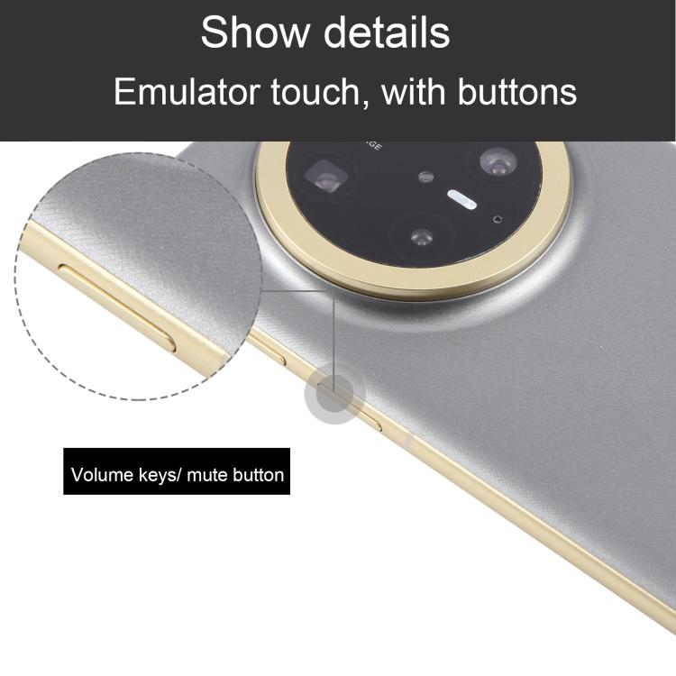 For Huawei Mate 70 Pro+ Color Screen Non-Working Fake Dummy Display Model (Silver) - For Huawei by PMC TechLife | Online Shopping South Africa | PMC TechLife | Buy Now Pay Later Mobicred