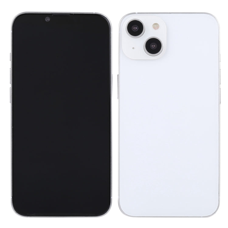 For iPhone 14 Plus Black Screen Non-Working Fake Dummy Display Model (White) - For iPhone & iPad by PMC Jewellery | Online Shopping South Africa | PMC Jewellery | Buy Now Pay Later Mobicred