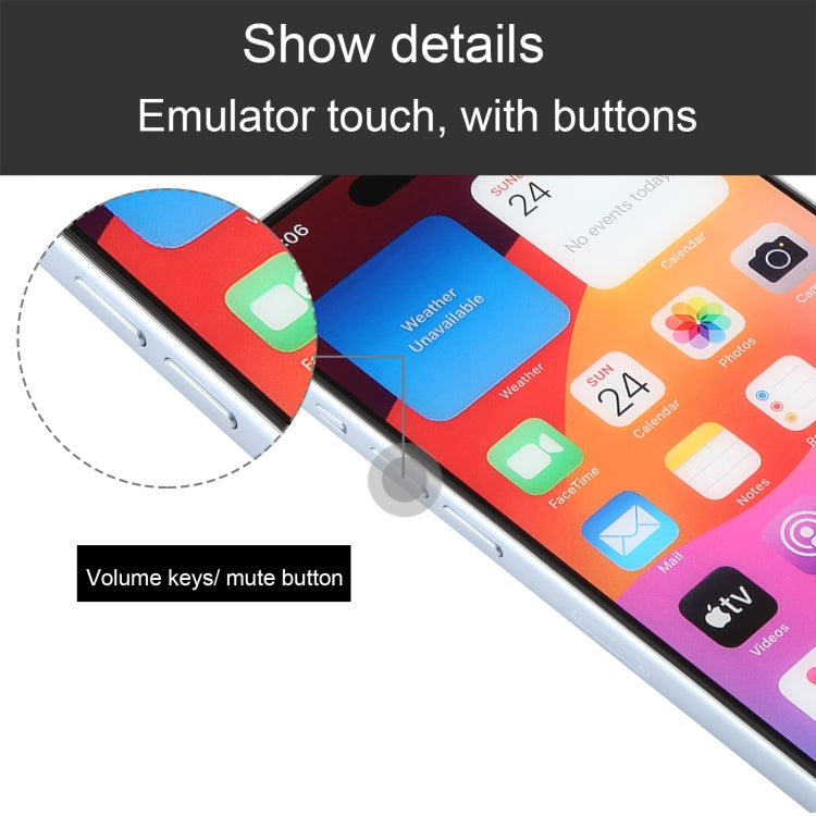 For iPhone 15 Plus Color Screen Non-Working Fake Dummy Display Model (Blue) - For iPhone & iPad by PMC TechLife | Online Shopping South Africa | PMC TechLife