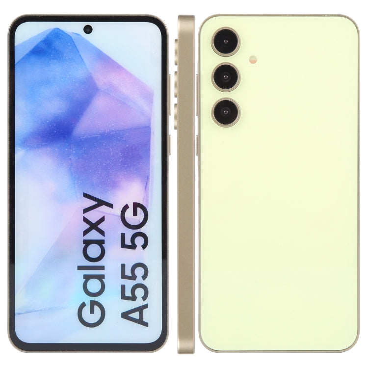 For Samsung Galaxy A55 5G Color Screen Non-Working Fake Dummy Display Model (Yellow) - free shipping - PMC Jewellery - Order now!