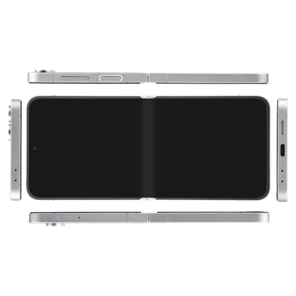 For Samsung Galaxy Z Flip6 Black Screen Non-Working Fake Dummy Display Model (White) - For Galaxy by PMC Jewellery | Online Shopping South Africa | PMC Jewellery | Buy Now Pay Later Mobicred