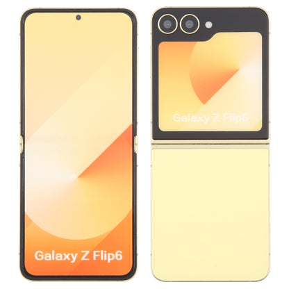 For Samsung Galaxy Z Flip6 Color Screen Non-Working Fake Dummy Display Model (Yellow) - For Galaxy by PMC Jewellery | Online Shopping South Africa | PMC Jewellery | Buy Now Pay Later Mobicred