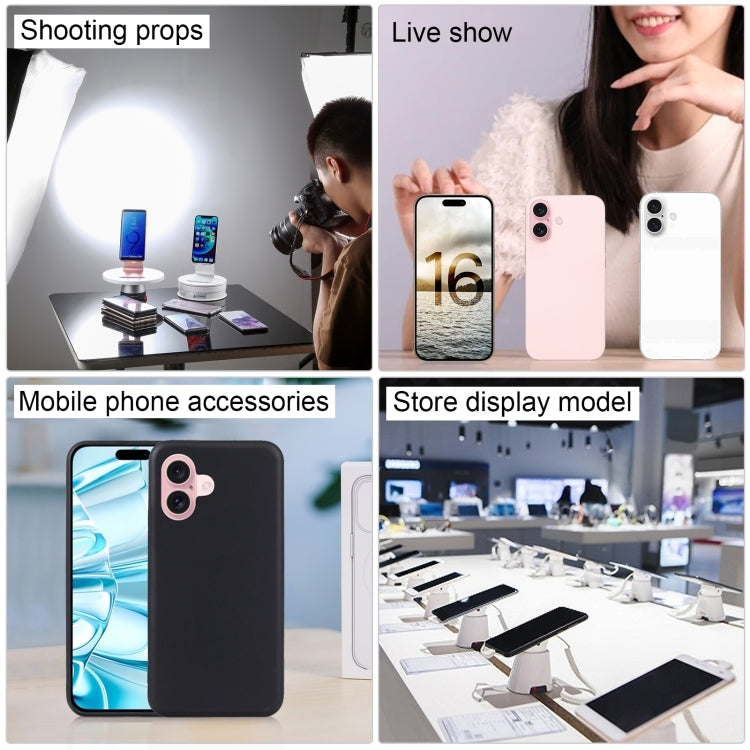 For iPhone 16 Plus Black Screen Non-Working Fake Dummy Display Model (Pink) - free shipping - PMC Jewellery - Order now!