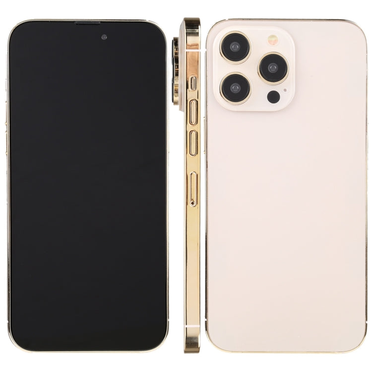 For iPhone 14 Pro Black Screen Non-Working Fake Dummy Display Model (Gold) - For iPhone & iPad by PMC TechLife | Online Shopping South Africa | PMC TechLife