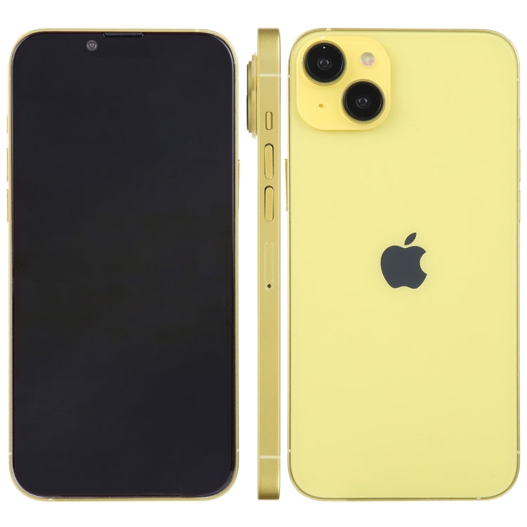 For iPhone 14 Plus Black Screen Non-Working Fake Dummy Display Model (Yellow) - For iPhone & iPad by PMC TechLife | Online Shopping South Africa | PMC TechLife | Buy Now Pay Later Mobicred