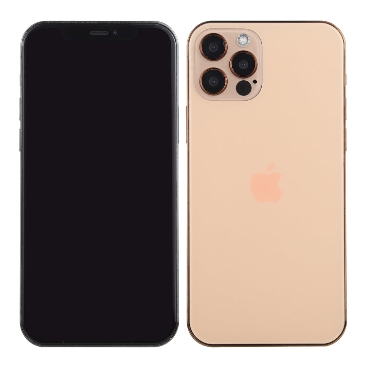 For iPhone 12 Pro Max Black Screen Non-Working Fake Dummy Display Model, Light Version(Gold) - free shipping - PMC Jewellery - Order now!