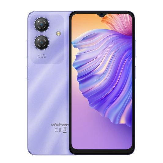 Ulefone Note 21, 4GB+128GB, Face ID & Fingerprint, 6.56 inch Android 14 Unisoc T606 Octa Core, Network: 4G, Dual SIM, OTG (Starlight Purple) - Ulefone by Ulefone | Online Shopping South Africa | PMC Jewellery | Buy Now Pay Later Mobicred