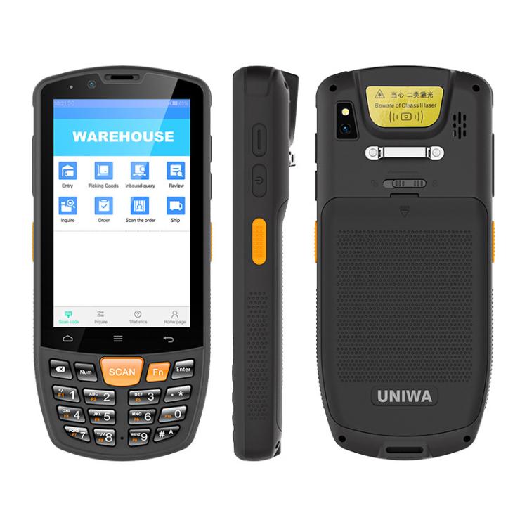 UNIWA HS006 Industrial PDA QR Code Scanner, 2GB+16GB, 4.0 inch Android 11 MediaTek MT6762 Octa Core, NFC, Network: 4G (AU Plug) - free shipping - PMc TechLife - Order now!