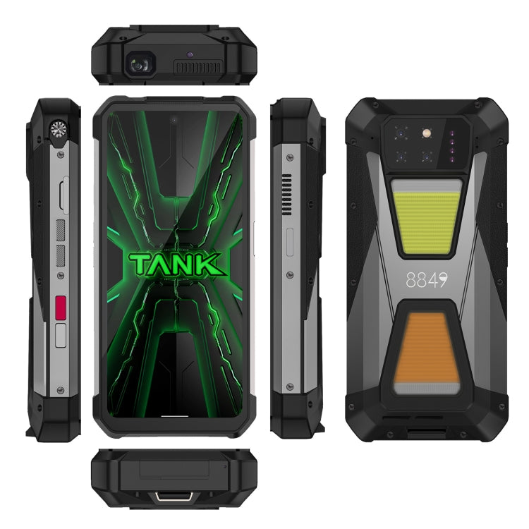 Unihertz 8849 Tank 3S Night Vision Projector Rugged Phone, 12GB+256GB, 6.79 inch Android 14 Dimensity 8200 Octa Core, Network: 5G (Black) - Other by Unihertz | Online Shopping South Africa | PMC Jewellery | Buy Now Pay Later Mobicred