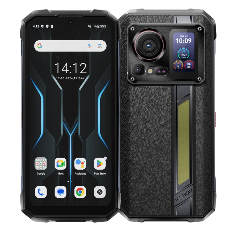 HOTWAV Hyper 7 Pro Rugged Phone, 16GB+256GB, 10800mAh, 6.6 inch Android 14 MediaTek Dimensity 7050 5G, Network: 5G, OTG, NFC (Black) - Other by HOTWAV | Online Shopping South Africa | PMC Jewellery | Buy Now Pay Later Mobicred