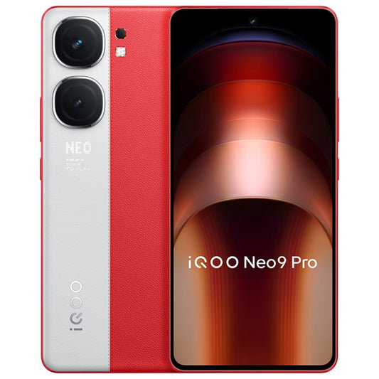 vivo iQOO Neo9 Pro, Dual Back Cameras, 12GB+256GB, Face ID / Fingerprint Identification, 6.78 inch Android 14 OriginOS 4 Dimensity 9300 Octa Core, OTG, NFC, Network: 5G, Support Google Play (Red) - vivo by vivo | Online Shopping South Africa | PMC Jewellery | Buy Now Pay Later Mobicred