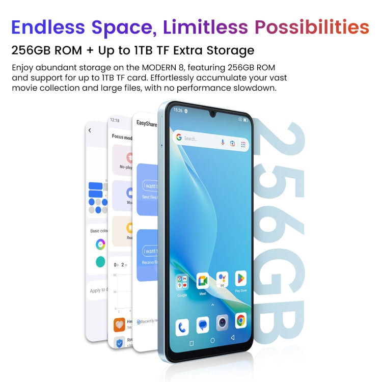 [HK Warehouse] Blackview Oscal MODERN 8, 8GB+256GB, Fingerprint Identification, 6.75 inch Android 13 Unisoc T616 Octa Core up to 2.2GHz, Network: 4G, OTG (Purple) - Blackview by Blackview | Online Shopping South Africa | PMC Jewellery | Buy Now Pay Later Mobicred