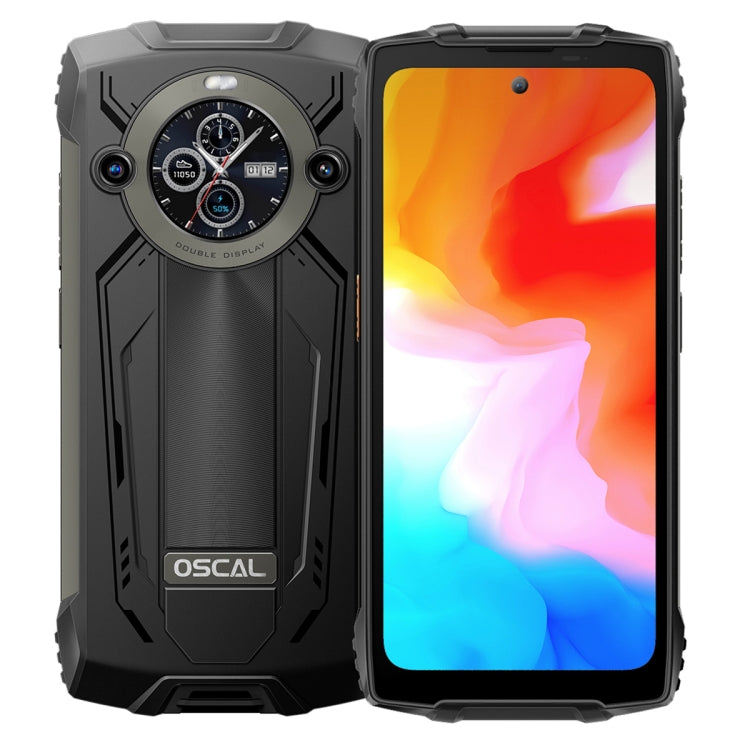 [HK Warehouse] Blackview Oscal PILOT 2, 8GB+256GB, IP68/IP69K/MIL-STD-810H, 6.5 inch Android 14 MediaTek MT6789 Octa Core, Network: 4G, OTG, NFC (Black) - Blackview by PMC Jewellery | Online Shopping South Africa | PMC Jewellery | Buy Now Pay Later Mobicred