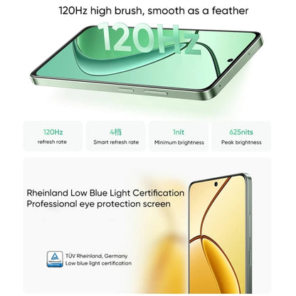 Realme 12x, 12GB+256GB, Side Fingerprint Identification, 6.67 inch Realme UI 5.0 Dimensity 6100+ 5G Octa Core, NFC, Network: 5G, Support Google Play (Feather Green) - OPPO by Realme | Online Shopping South Africa | PMC Jewellery | Buy Now Pay Later Mobicred