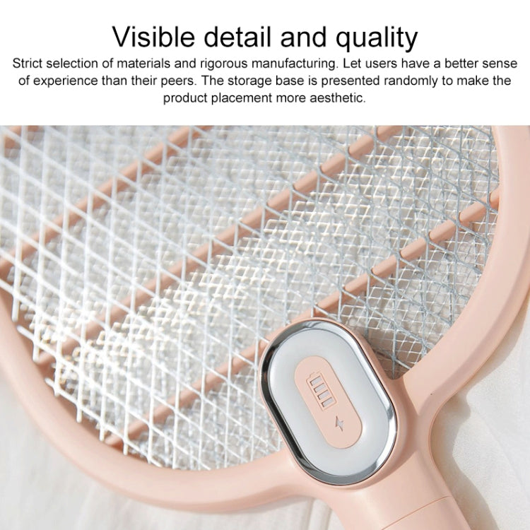 3life 325 Xiaowen Electric Mosquito Swatter (Pink) - Fly Swatter by PMC Jewellery | Online Shopping South Africa | PMC Jewellery | Buy Now Pay Later Mobicred