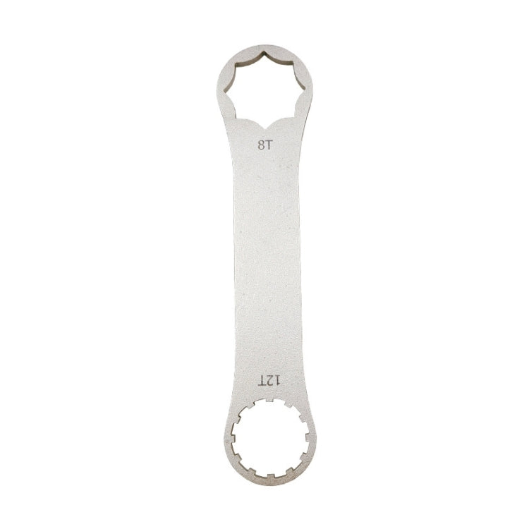 BIKERSAY BT050A Multifunctional Stainless Steel Bicycle Fork Wrench Double Head Spanner - Maintenance tools by BIKERSAY | Online Shopping South Africa | PMc TechLife | Buy Now Pay Later Mobicred