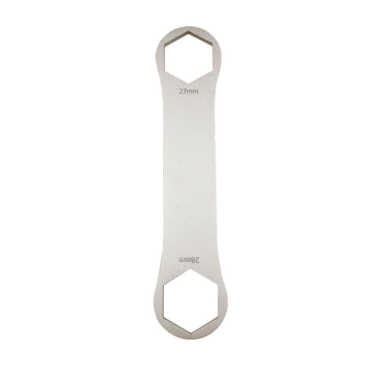 BIKERSAY BT050C Multifunctional Stainless Steel Bicycle Fork Wrench Double Head Spanner - Maintenance tools by BIKERSAY | Online Shopping South Africa | PMc TechLife | Buy Now Pay Later Mobicred