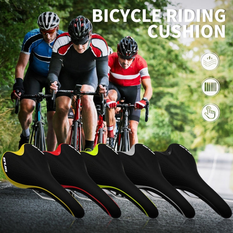 GUB 3083 Microfiber Leather Mountain Road Bike Saddle(Black) - Bicycle Saddle by GUB | Online Shopping South Africa | PMc TechLife | Buy Now Pay Later Mobicred