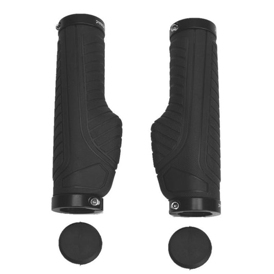PROMEND GR-504 1 Pair TPR Ergonomic Ball Bicycle Grip Cover (Black Black) - Bicycle Grips by PROMEND | Online Shopping South Africa | PMC Jewellery | Buy Now Pay Later Mobicred