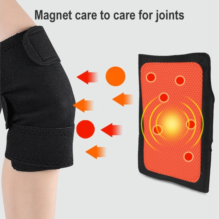 Self-heating Knee Pads Adjustable Magnetic Knee Pads (Black) - Sports Safety by PMC Jewellery | Online Shopping South Africa | PMC Jewellery